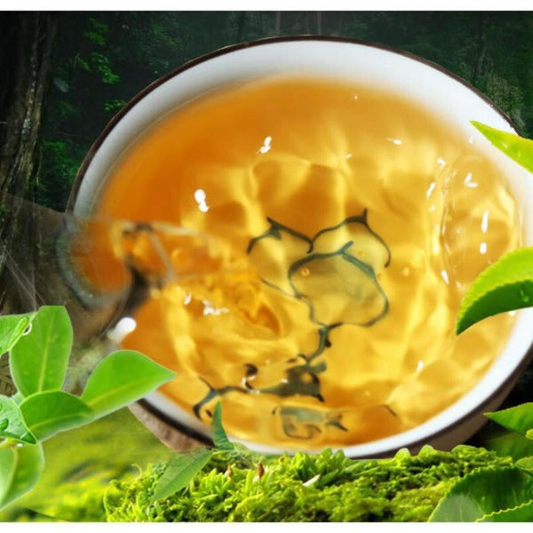 CIFbuy Yunnan Bulang Mountain Banzhang Peacock Ancient Tree Premium Pu erh Raw Cake357g