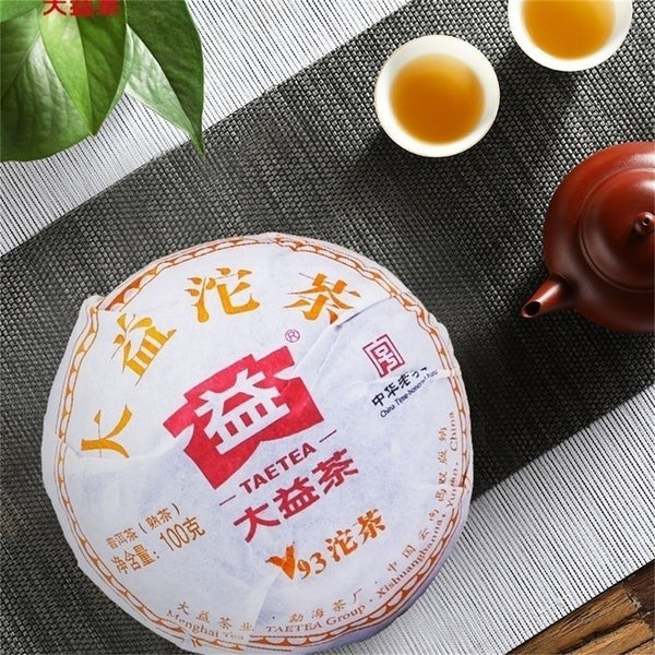 Ripe Pu'er Tuo Tea TAETEA CV93 Pu'er Tuocha Chinese Yunnan Ancient Tree 100g