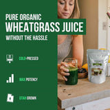 Barley Grass Juice 250g Powder Organic Non-GMO Vegan Cold-Juiced and Low-Temperature Dried