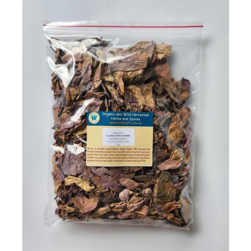 CIFbuy SACRED LOTUS FLOWER 250g Nelumbo Nucifera Dried Herb Blue Water Herbal Tea