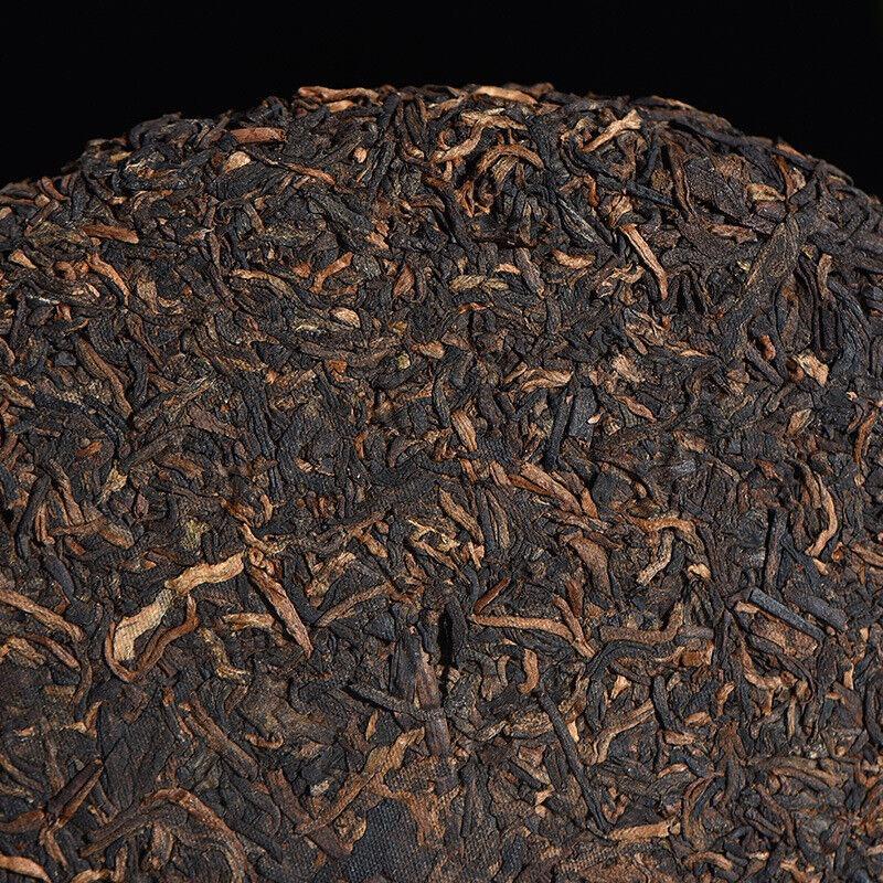 CIFbuy 357g YikuChun Tea Leaves XiaoduSai Ancient Tea Pure Material Pu'er Ripe Tea Cake