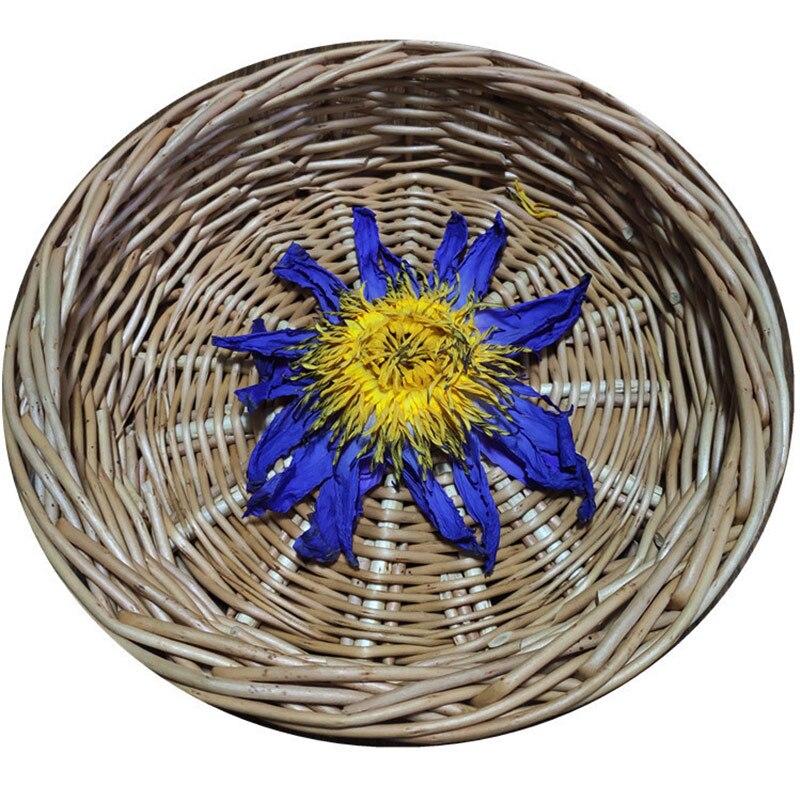 CIFbuy 2023 New Blue Lotus Flower Tea, Fresh Egyptian Blue Water Lilies, Dried Blue Lotus Flowers, 50g