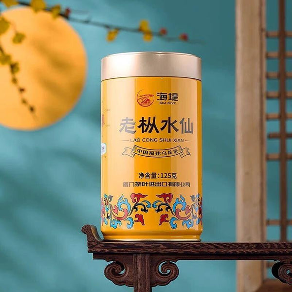 CIFbuy Sea Dyke AT102A Lao Cong Shui Xian Oolong Tea Fujian Wuyi Old Bush Rock Tea 125g