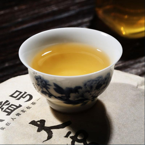 CIFbuy 357g Yunnan Puerh Raw Tea Cake Deep Mountain Old Tea Pu-erh Tea Pu'er Green Tea