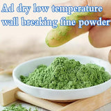 HelloYoung Barley Grass Powder Organic 100% Natural Pure Barley Grass Low Sugar Body Detoxification and Weight Loss Barley Health Matcha Beverage