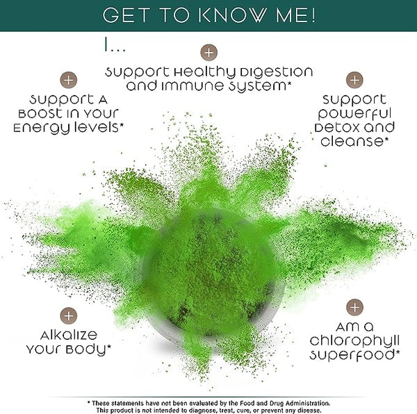 Barley Grass Powder original Easy to drink Pure Organic Barley Juice lowering cholesterol, beautiful skin, healthy slimming drink