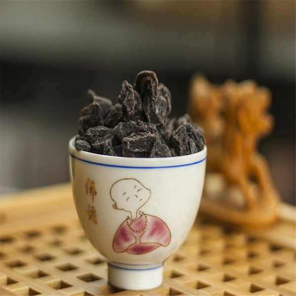 CIFbuy Natural Dried Smoked Black Plum Fruit Tea Healthy Herbal Drink