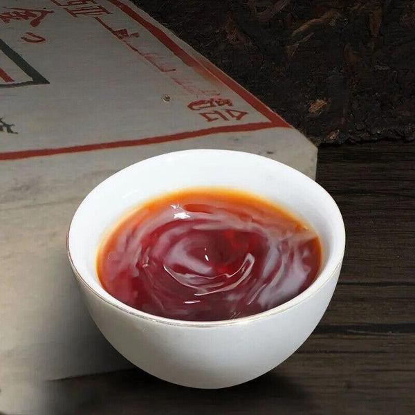 CIFbuy500g Banzhang Tea Puerh Ripe Tea Brick Ancient Tree Golden Bud Pu-erh Cooked Tea