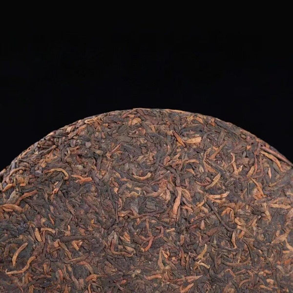 CIFbuy 357g Yunnan Palace Ripe Pu-erh Tea Cake 2010 Aged Puerh Cooked Tea Old Pu'er Tea