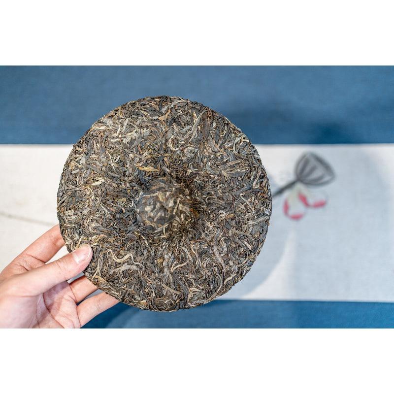CIFbuy 357g DaXueshan Pu'er Raw Tea Yunnan First Spring Ancient Seven Seed Cake Tea