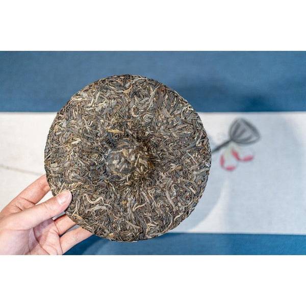 CIFbuy 357g DaXueshan Pu'er Raw Tea Yunnan First Spring Ancient Seven Seed Cake Tea