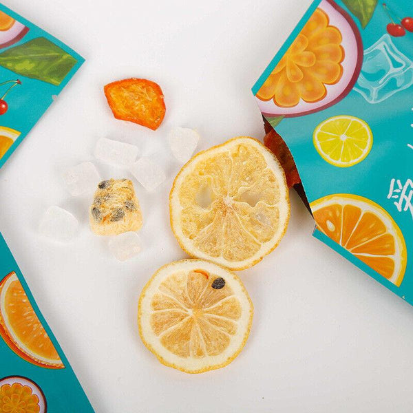 CIFbuy Kumquat Lemon Passion Fruit Tea Flower Fruit Tea Freeze-dried Lemon Slices 90g