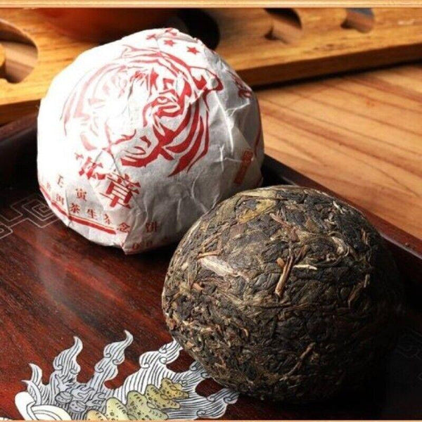 CIFbuy Yunnan Puerh Tea Menghai Banzhang Early Spring Raw Tea Tuo Tea 100G