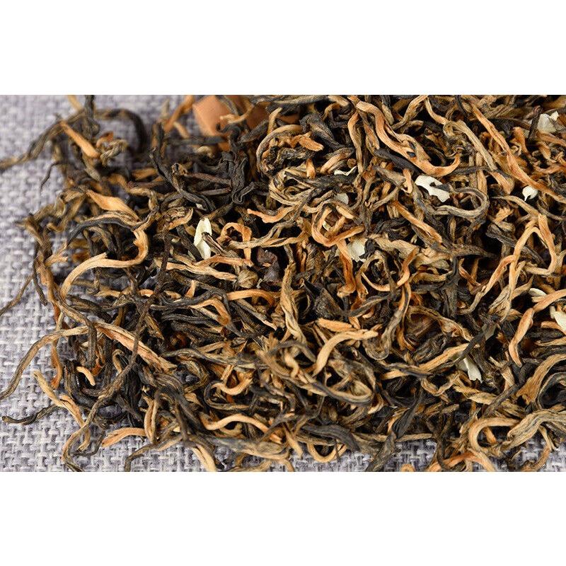 CIFbuy Yunnan Tea Jasmine Dian Hong Tea Jasmine Mao Feng Dian Hong Tea 100g 3.5 Oz