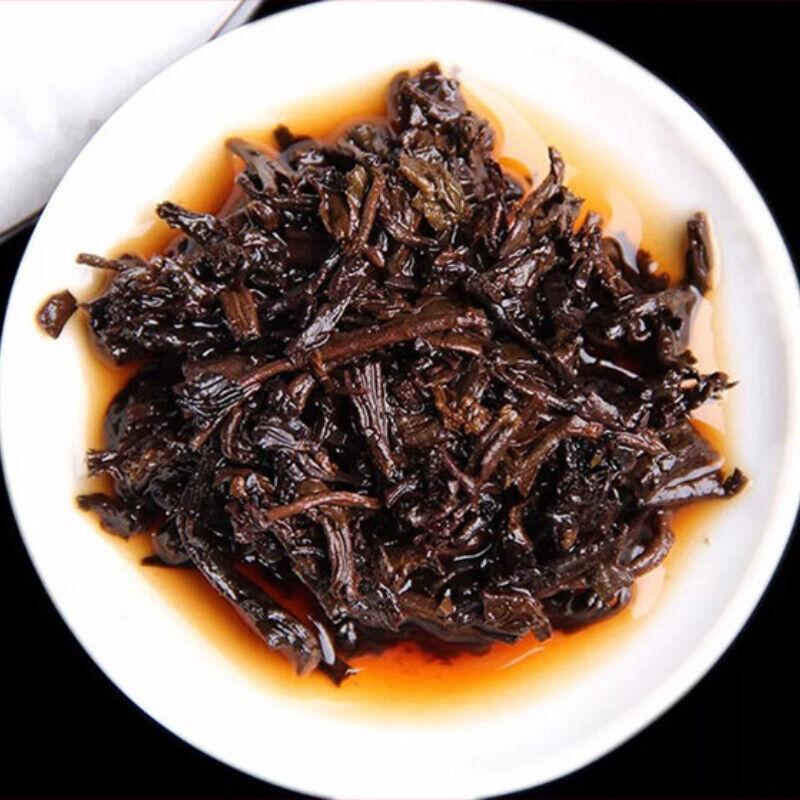 CIFbuy LaoTongZhi 2018 Haiwan Shen Shan Lao Shu Ripe Puer Remote Mountain 500g Shu Puer