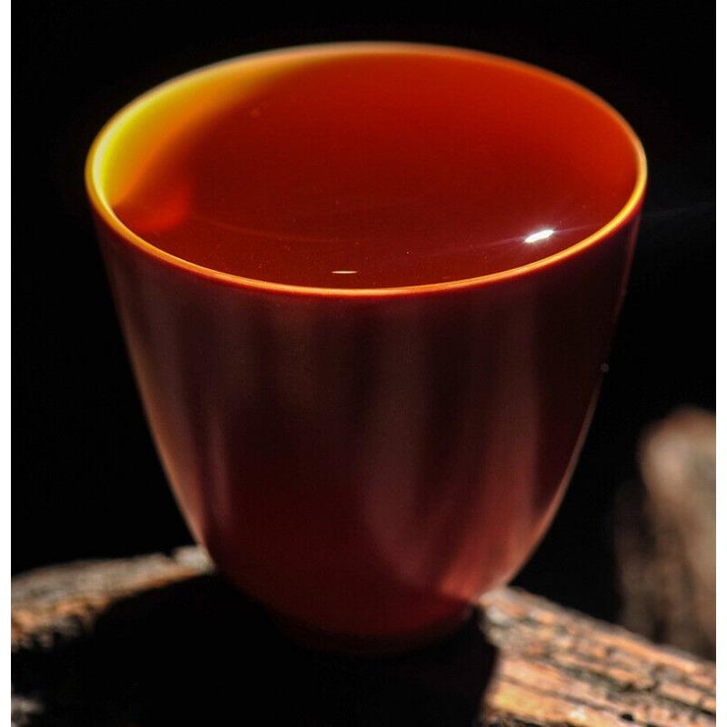 CIFbuy 357g Brown Mountain Ancient Tree Ripe Tea Cake Yunnan Pu'er Ripe Tea