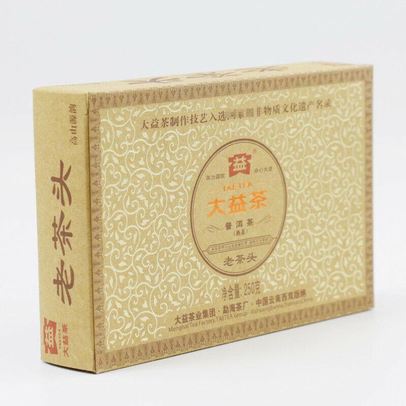 CIFbuy Lao Cha Tou * 2012 Menghai Dayi Lao Cha Tou Tea Pu-erh Shu Ripe Puer Brick 250g