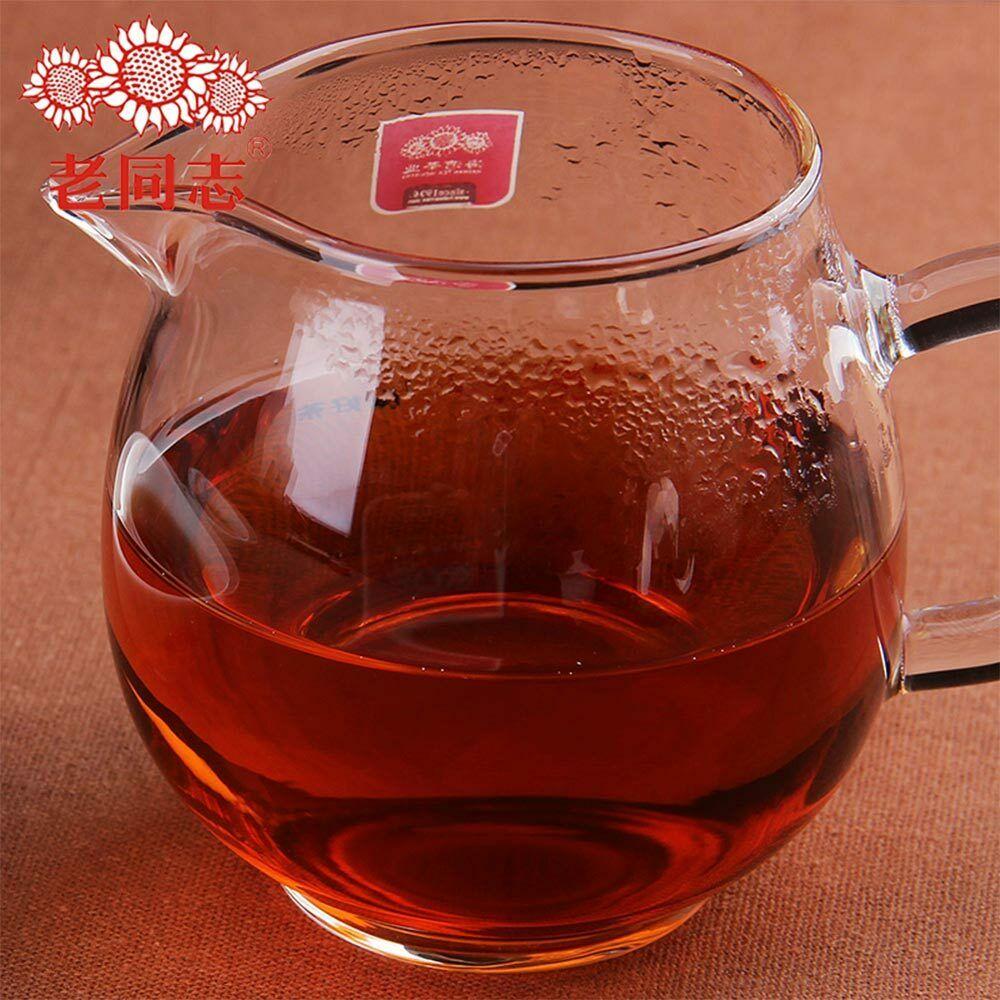 CIFbuy Premium Haiwan Tea Pu'er Tea Old Comrade "Summer" Xia Yu Pu'er Cooked Tea 400g