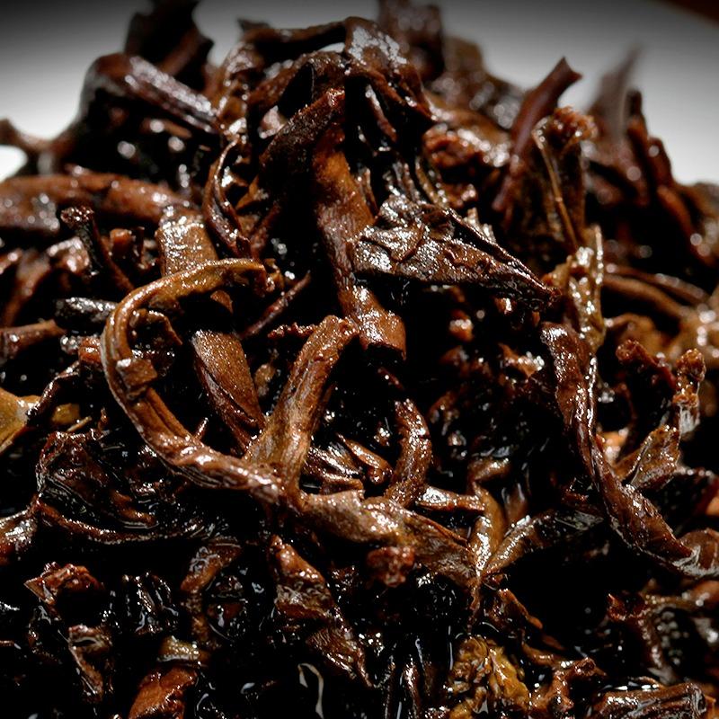 CIFbuy 357g Yiku Xigui First Spring Ancient Large Leaf Seeds Aged Pu'er Ripe Cake Tea