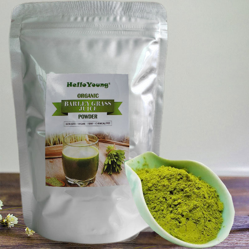 Organic Barley Grass Powder original 250g barley grass official store barley grass powder willy ong GREENISH LIKE LEAVES, NO PRESERVATIVE,NON GMO Main image