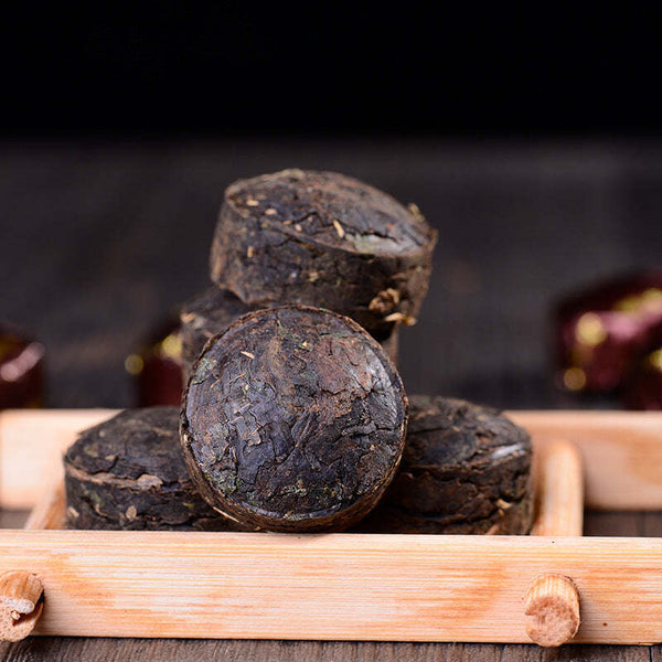 CIFbuy500g Yunnan Ripe Puerh Black Tea Glutinous Rice Fragrance Cooked Pu-erh Tuocha