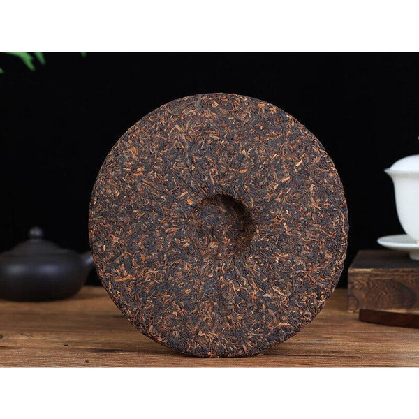 CIFbuy 357g Ripe Puerh Tea Cake Yunnan Tea Cake