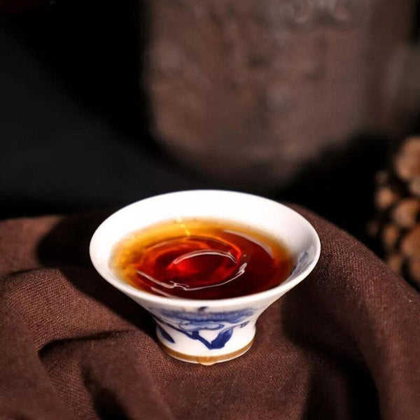 CIFbuy 2019 Special Batch 191 Ripe Puer Yunnan Old Comrade Haiwan Shu Pu'er Tea 400g