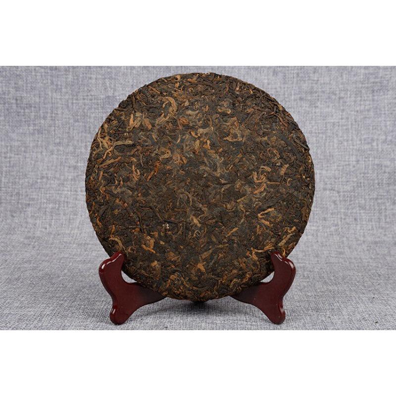 CIFbuy Yunnan Pu'er Ripe Tea 357g Big Golden Bud Ripe Puerh Tea Cake