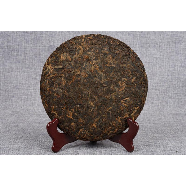 CIFbuy Yunnan Pu'er Ripe Tea 357g Big Golden Bud Ripe Puerh Tea Cake