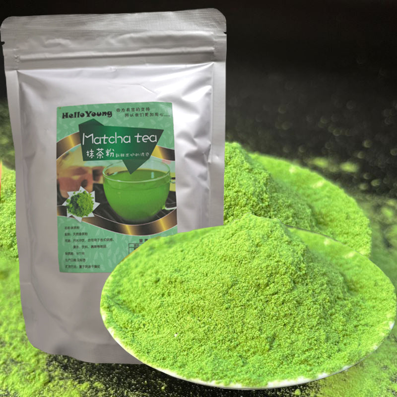 250G 100% Pure Instant Matcha Powder DIY Dessert Slimming Weight Loss Products Improves Digestion Gut Health matcha green tea powder Main image