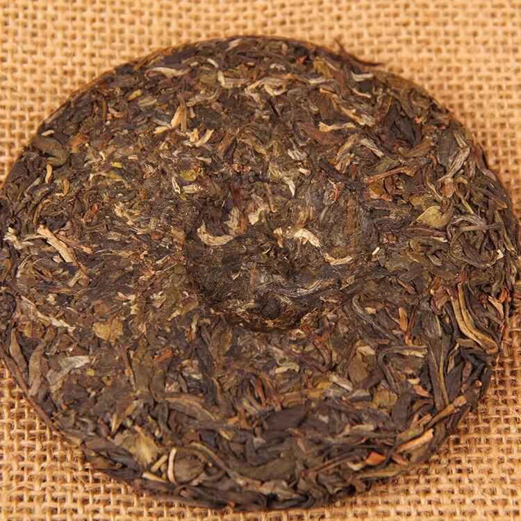 CIFbuy100g Mountain Rhyme Cake, Pu'er Qizi Cake Tea Pu'er Raw Tea, Ancient Tree Tea,
