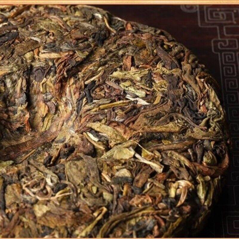 CIFbuy Pu'er Tea Raw Tea Lincang Iceland Peacock Head Spring Gold Leaf 200g
