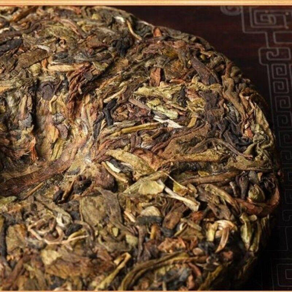 CIFbuy Pu'er Tea Raw Tea Lincang Iceland Peacock Head Spring Gold Leaf 200g