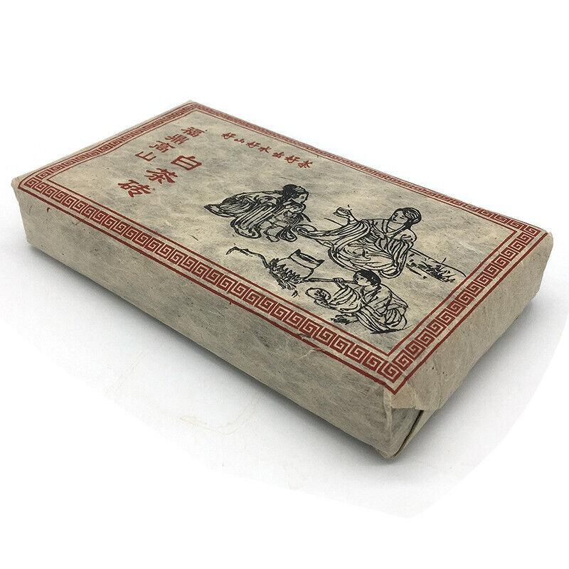 CIFbuy 350g Fuding White Tea Shoumei Tea Brick Old White Tea Brick Alpine Panxi