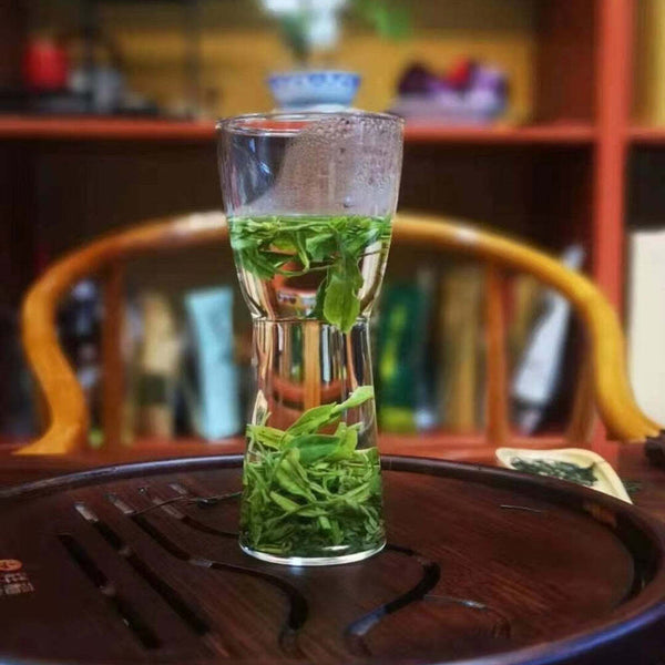 CIFbuy 500g/2Bag Enshixicha Green Tea Before Spring Rain Green Tea Loose Leaf Slimming