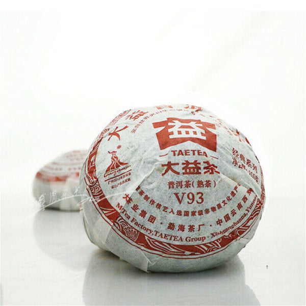 Tuo Cha Puer Ripe Tuocha * Pu Erh V93 Tea Menghai Dayi Ripe Pu-erh Tea