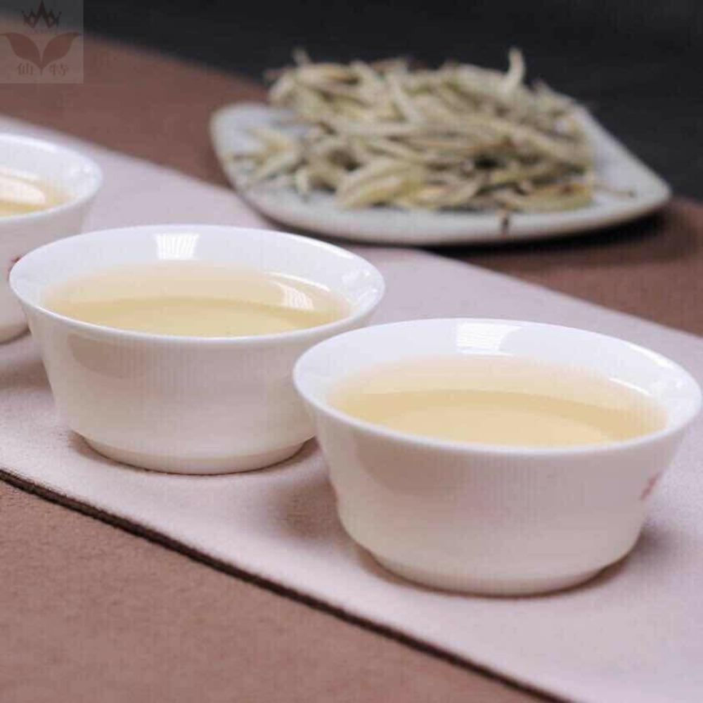 CIFbuy Organic White Tea Silver Needle Bai Hao Yin Zhen Fuding White Tea Cake 300g