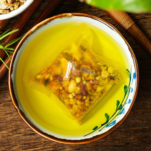 CIFbuy 10 Kinds of Mixed Herbal Tea Anti-humidity Herbs Tea 210g Zhizi+hongdou+kuqiao