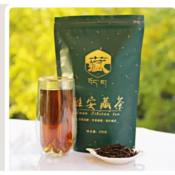 CIFbuy 500g Ya'an Tibetan Tea Black Tea Laochuan Tea Sticky Mellow Tibetan Black Tea