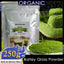 Imported Unsweetened Premium Organic Barley Grass Powder 250g Non-GMO, Finely Ground Whole Dried Young Leaves, Pure, Kosher