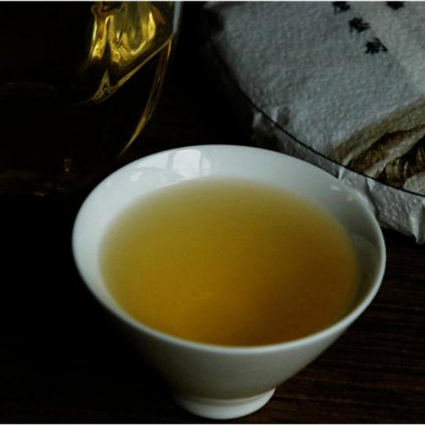 CIFbuy 357g Raw Pu'er Tea Cake Yunnan Lincang Puerh Sheng Tea Bangdonggucha Pu-erh Tea