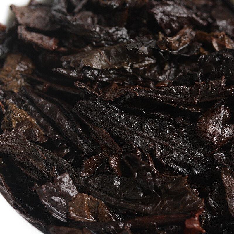 CIFbuy 357g Yunnan Puerh Ripe Tea Dry Storage Ripe Tea Menghai Flavor Seven Seed Cake