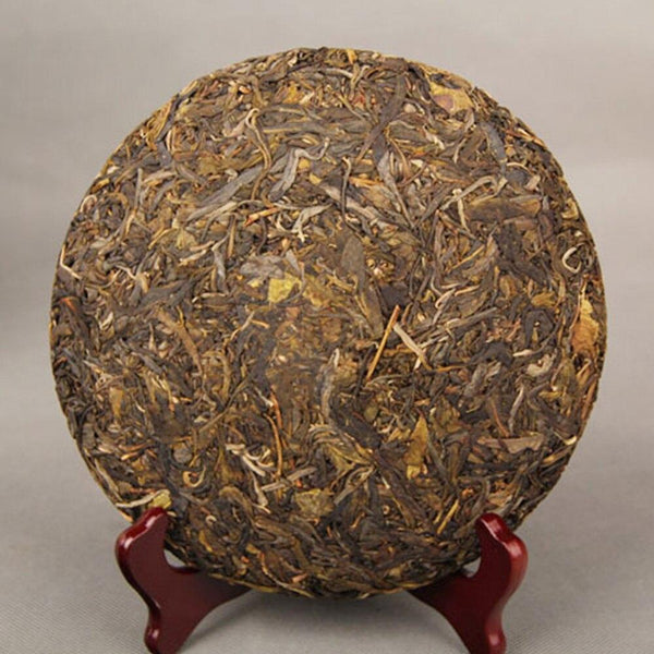 CIFbuy 2011/2014 Bingdao Ancient Tree Pure Material Sheng Pu-erh Yunnan Qizi Tea Cake, Raw Pu-erh Tea 357g 2011/2014年 冰岛古树纯料生普洱 云南七子茶饼，生普洱茶 357克