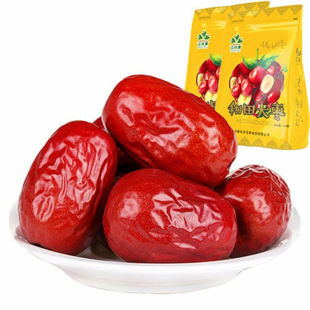 CIFbuy 500g Organic Chinese Red Dates Natural Sun-Dried Healthy Superfood