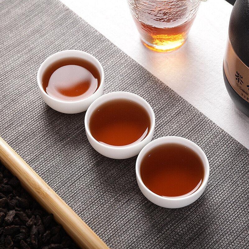 CIFbuy Yunnan Puerh Menghai Ripe Tea Jasmine Tea Fossil 500g Tin Secondary image