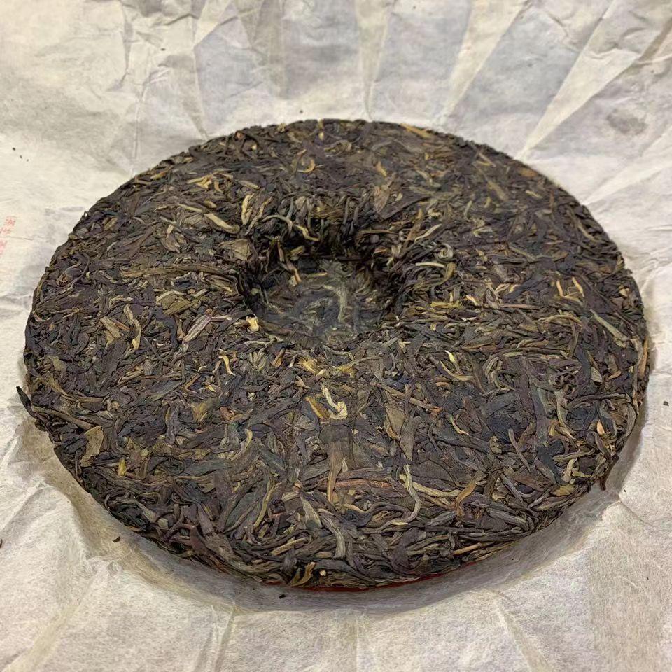 CIFbuy 357g Yunnan Pu'er Tea 2008 Bnazhang Aged Tree Puerh Raw Tea Cake Old Pu-erh Tea