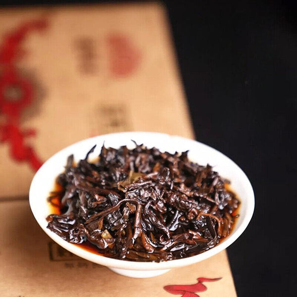 CIFbuy Classic 1999 Pu-erh Brick Tea * Haiwan 2019 Old Comrade Shu Puer Old Tree 250g