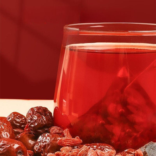 CIFbuy Five Red Tea Yuan Qi Tea Goddess Tea Cinnamon Red Dates Wolfberry Health Tea