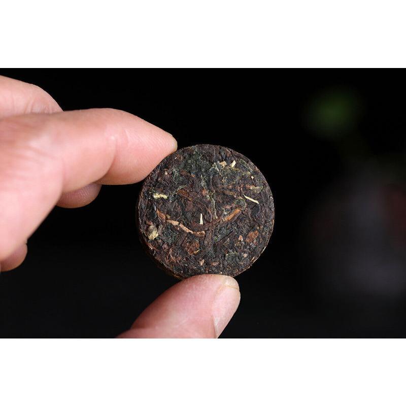 CIFbuy Yunnan Puer Small Tuocha Ripe Tea Original Mini Tuocha Small Round Tea Cake 500g