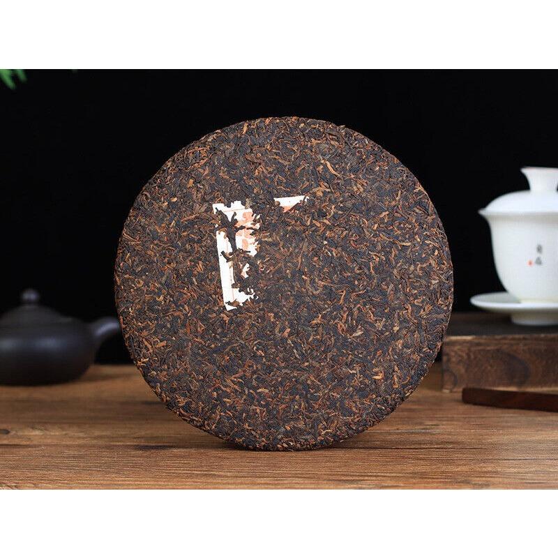 CIFbuy 357g Ripe Puerh Tea Cake Yunnan Tea Cake